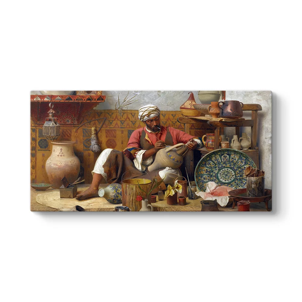 Çini Ustası Tablosu - Model 5